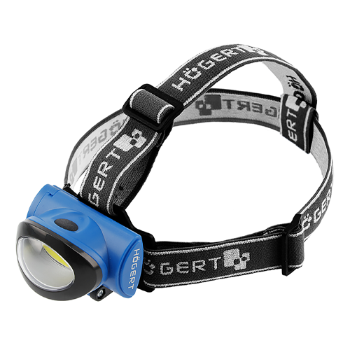 Фонарик налобный LED 3W, 160lm