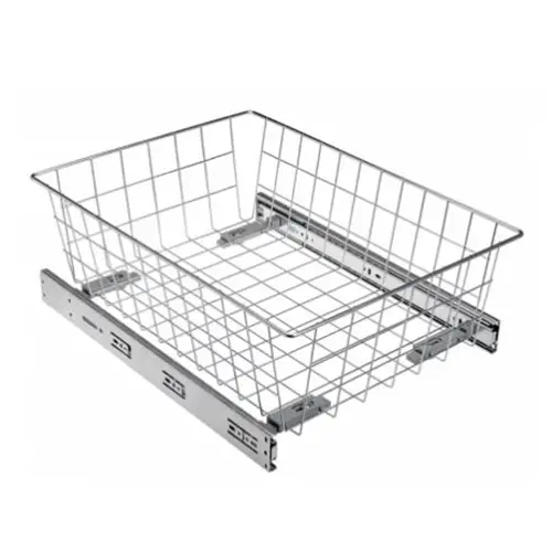 Корзина MD GTV S-400/H-150mm., эффект хрома, KO-SRH35150-40-OC 