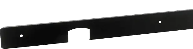 Планка для столешницы EGGER С-38 угловая, черная