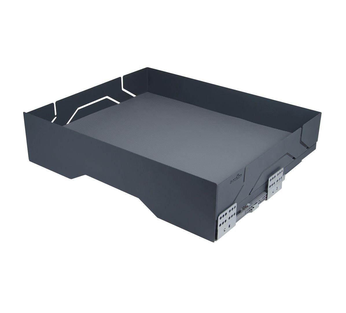 Стальной выдвижной ящик X.BOX KR45 600мм графит BOYARD