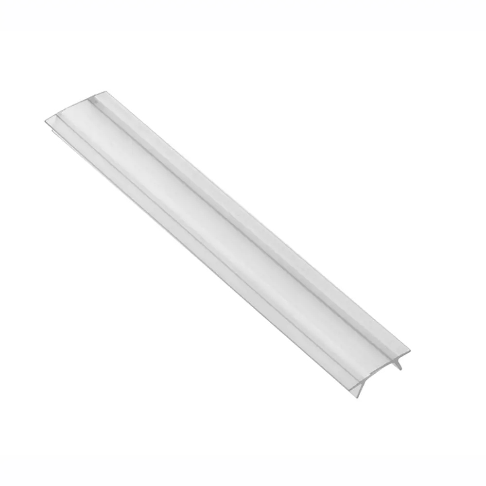 Профиль пластмассовый для алюминиевых профилей LED mini, прозрачный (2метра)