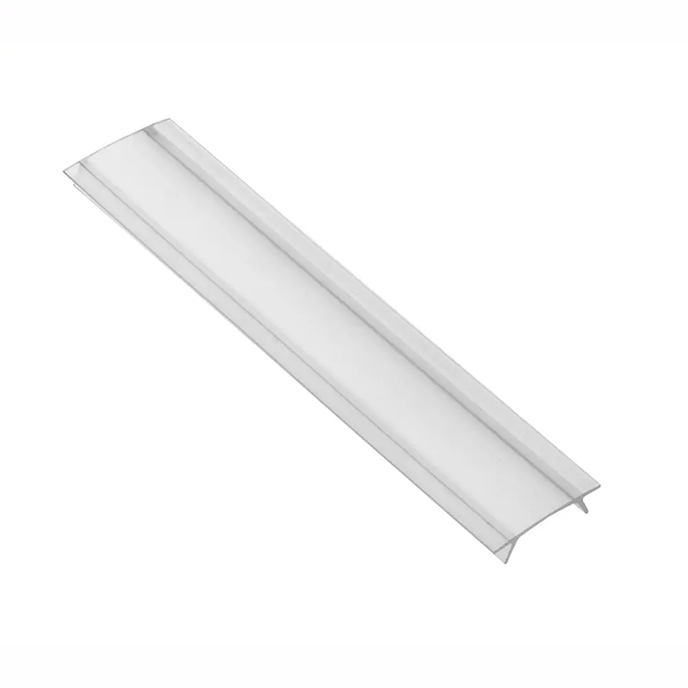 Профиль пластмассовый для алюминиевых профилей LED прозрачный (2метра)