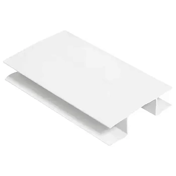 Уголок к цоколю 100мм универсальный белый