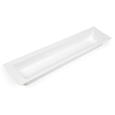 Вкладыш ПОДДОН универсальный узкий блок белый 107x480