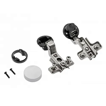 Петля для стекла внутренняя под сверление хром GTV