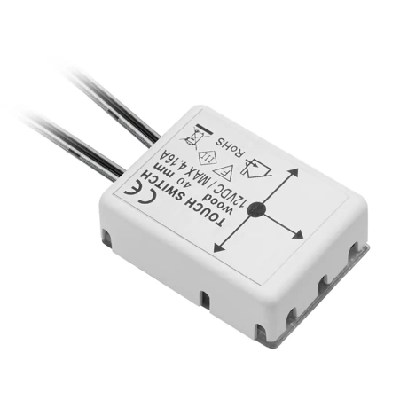 Выключатель бесконтактный под столешницу 12V/24V, IP20, до 50W GTV