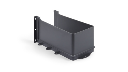 Держатель дна и задней стенки среднего и высокого ящика СТАРТ, графит BOYARD 