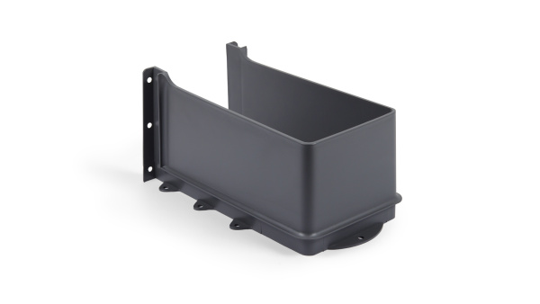 Держатель дна и задней стенки среднего и высокого ящика СТАРТ, графит BOYARD 