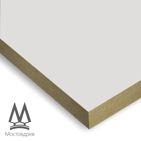 МДФ ламинированная с одной стороны 2800*2070*19 мм, Мостовдрев РБ