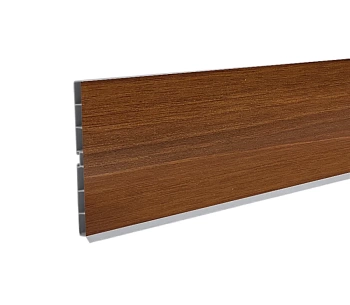 Цоколь кухонный 100мм орех 3м