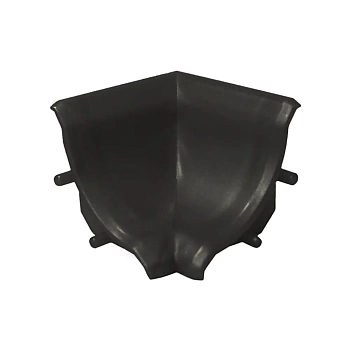 Уголок к плинтусу LB23 внутренний чёрный