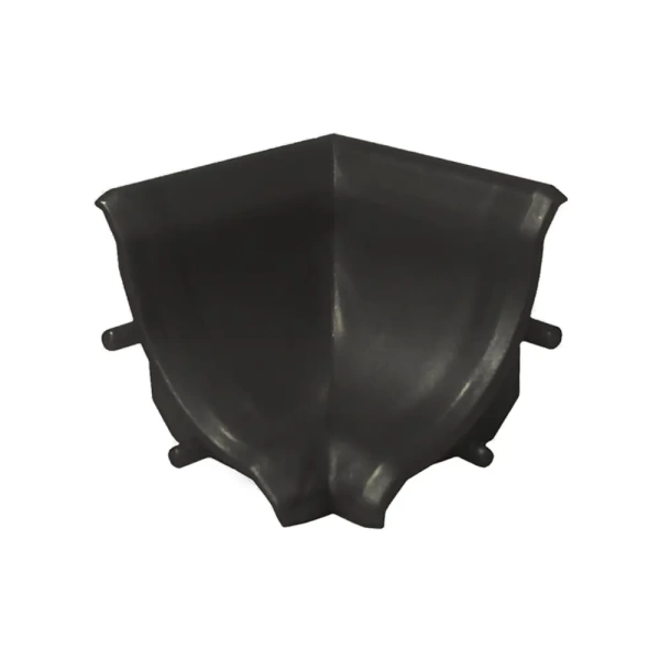 Уголок к плинтусу LB23 внутренний чёрный