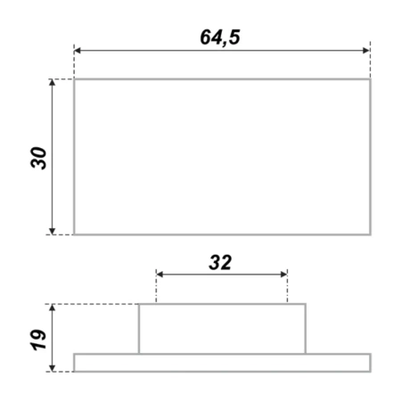 Ручка RS073BGC.5/32