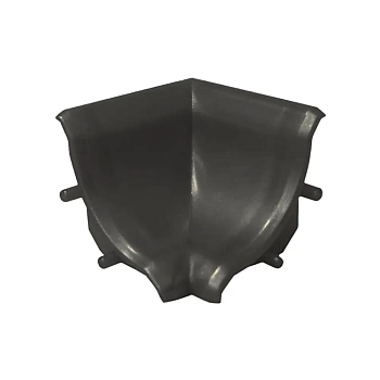 Уголок к плинтусу LB23 внутренний серый 605