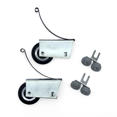 Колесики усиленные для закрытого алюминиевого профиля 