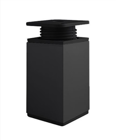 Ножка NM-DAK27 H-60мм квадратная, черная