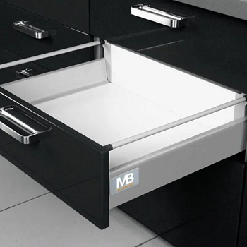 Комплект ящика Modern Box 500мм средний серый