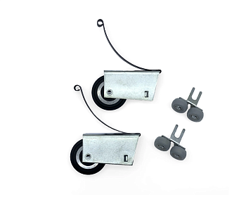 Колесики УСИЛЕННЫЕ для закрытого алюм. профиля 