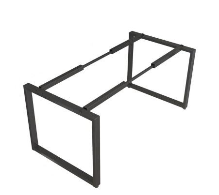 Каркас стола металлический 1200(1300,1400,1500,1600)x80x715 черный