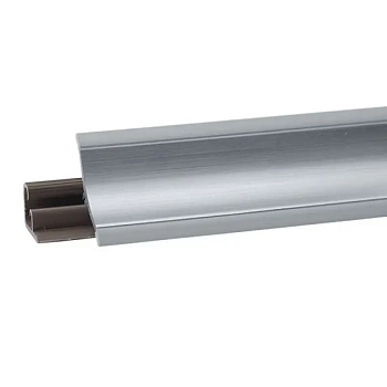 Плинтус LB23 алюминий хром 20-23-0-610 3м