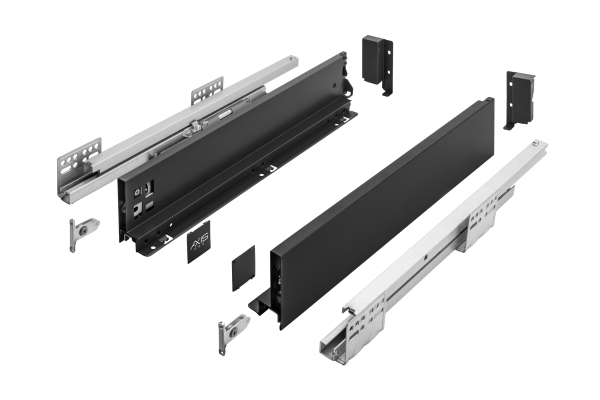 Комплект ящика AXIS PRO 500мм низкий H-84 черный