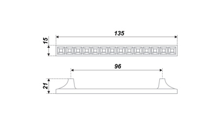 Ручка RS420CP/Сr.W.4/96 
