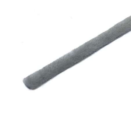 Ворс (уплотнитель щеточный) серый светлый 7*6 (375м)