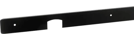 Планка для столешницы EGGER С-38 угловая, черная