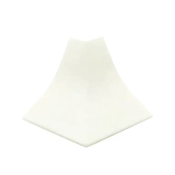 Уголок к плинтусу LB23 наружный белый камень 6017