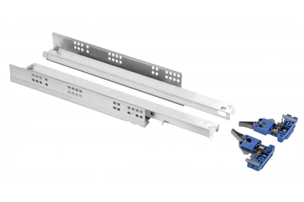 Направляющие скрытого монтажа с доводчиком Modern Slide PRO 3D 450мм