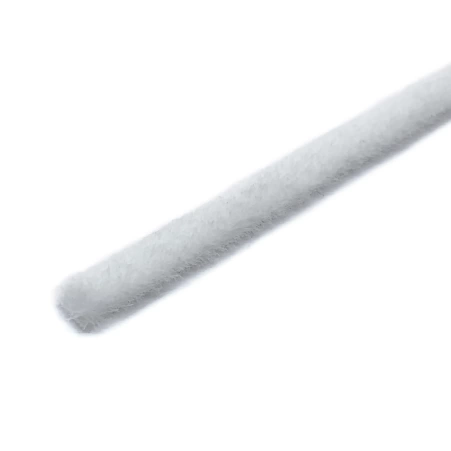 Ворс (уплотнитель щеточный) белый 7*6 (375м) 