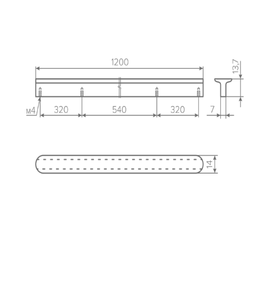 Ручка Harmony L-1200, черный