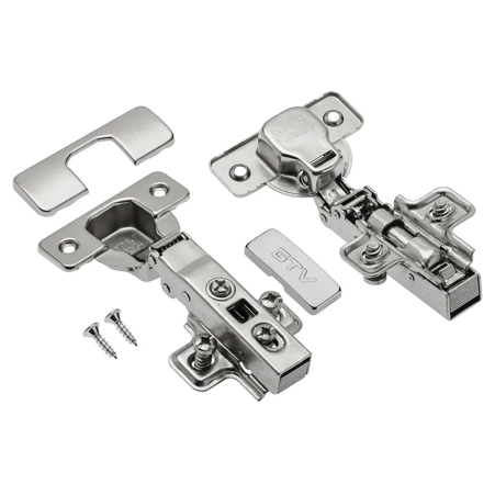 Петля +110 накладная с доводчиком Prestige GTV