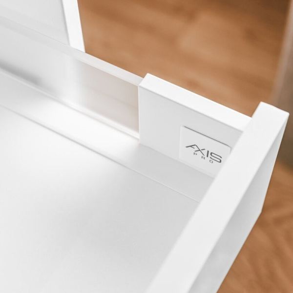 Комплект ящика AXIS PRO GLASS 500мм низкий H-84 белый
