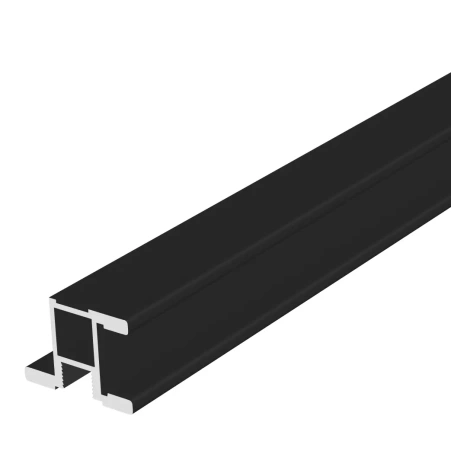 MODUS S140 Профиль вертикальный 5,4м черный БРАШ