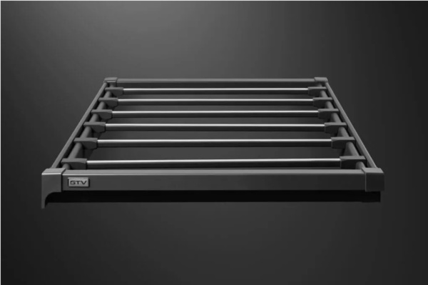 Вешалка для брюк ELITE 600мм с доводчиком, цвет черный