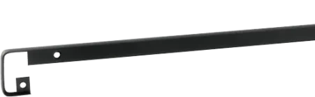 Планка для столешницы EGGER С-38 щелевая, черная