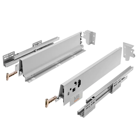 Комплект ящика Modern Box 450мм низкий серый