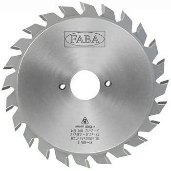 Подрезатель Faba PI-405S 125х2,8-3,6х20  z=12+12 