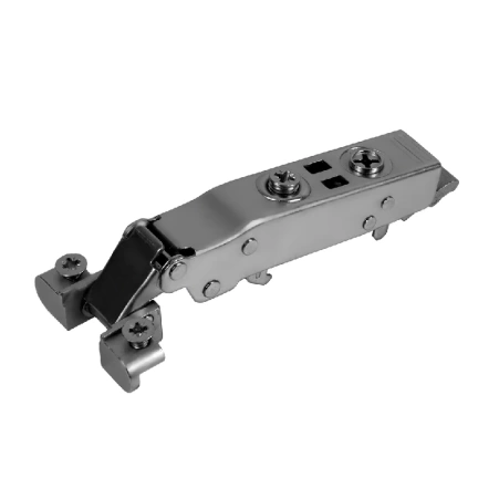 Петля +110 без пружины для алюминиевого профиля EVO (без планки) черный никель BOYARD 