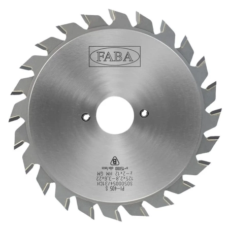 Подрезатель FABA PI-405S Ø120х2.8-3.6х22  z=12+12, двойной