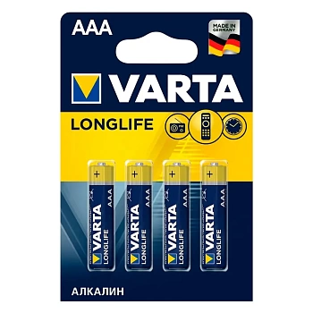 Батарейка VARTA Longlife AAA LR03 Alkaline