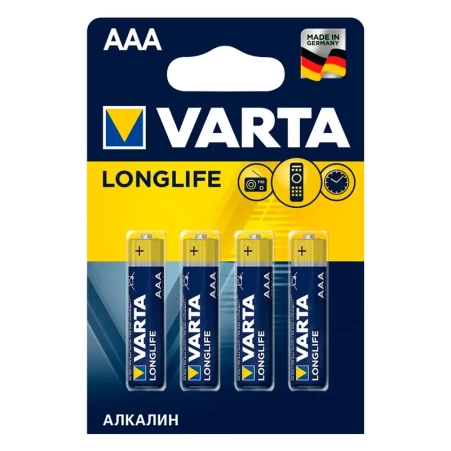 Батарейка VARTA Longlife AAA LR03 Alkaline