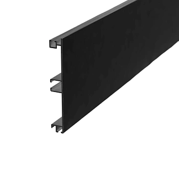 MODUS KB100 Профиль Цоколь алюминиевый H-100 4м черный мат A26