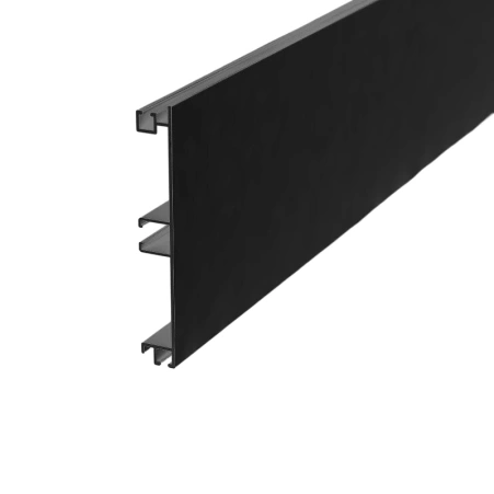 MODUS KB100 Профиль Цоколь алюминиевый H-100 4м черный мат A26