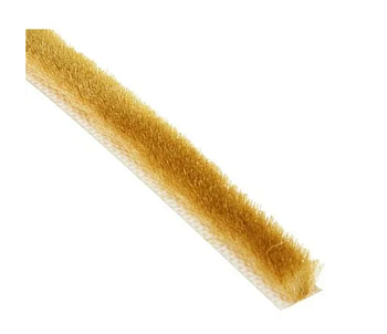 Ворс (уплотнитель щеточный) для сенатора золото/латунь (100м) 