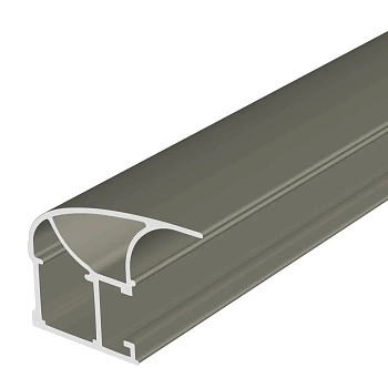 MODUS S130 Профиль вертикальный открытый широкий 5,4м шампань БРАШ