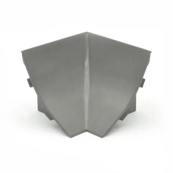 Уголок к плинтусу LB23 внутренний травертин тёмный 6053