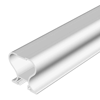 MODUS S110 Профиль вертикальный закрытый 5,4м белый глянец