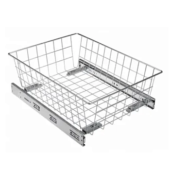 Корзина MD GTV S-600/H-100mm., эффект хрома, KO-SRH35100-60-OC 